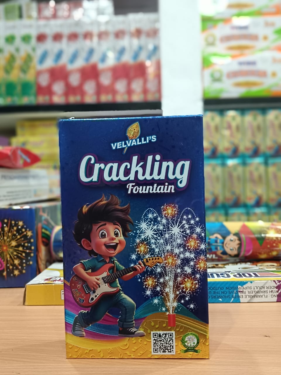 King Crackling Fountain (3 Pcs)